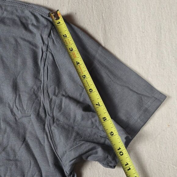 Pop Batman Arkham Asylum Mens Size XL Color Grey Graphic Short Sleeve Tee Shirt - Picture 7 of 12